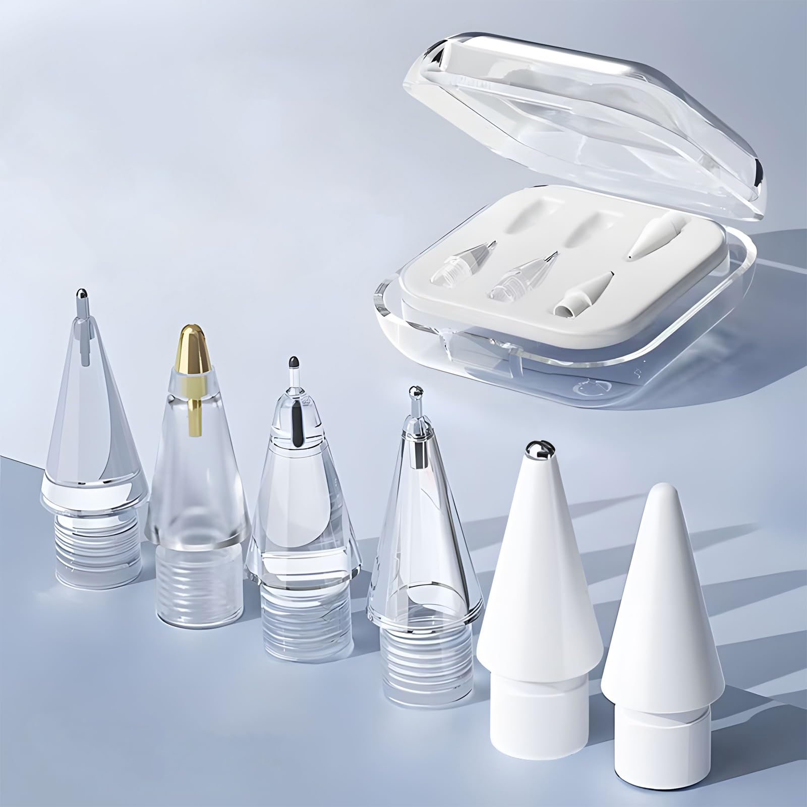 Amazon.co.jp: 6種 入りアップルペンシル ペン先、Apple Pencil Pro用